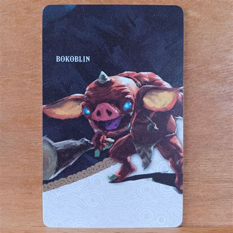 bokoblin amiibo nfc card|bokoblin amiibo toys.